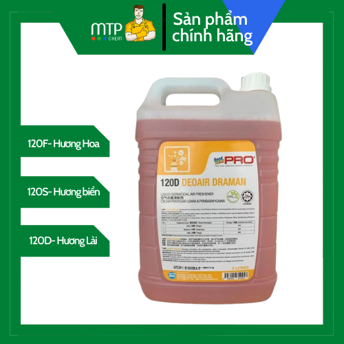 GMP 120D Deoair Draman Nước xịt thơm và khử mùi (hương hoa lài)